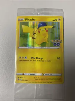 Pokemon Go Pikachu GameStop Promo Card 028/078 Still In Wrapper NM/Mint - Image 4