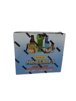 Sealed Panini Minecraft Preferred Box Official Trading Cards, 144 Cards per Box - Image 1