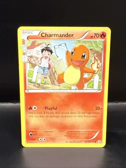 Pokemon TCG XY Generations Radiant Collection Charmander Card RC3/RC32 2016 - Image 2