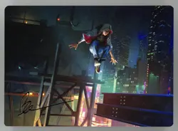 Desmond Miles Art Card (Gold-Stamped Signature) - Art Series: #2 - Image 1