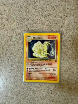 Set of 12 ground Pokemon cards-Holo Ninetails included-Original 1999 edition - Image 2