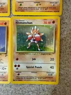 Set of 12 ground Pokemon cards-Holo Ninetails included-Original 1999 edition - Image 3