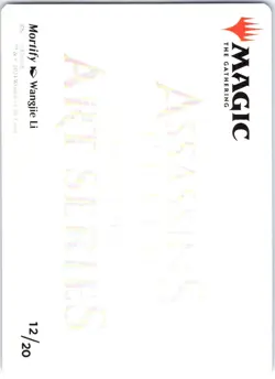 #12 Mortify Art Card Gold Signature Universes Beyond: Assassin's Creed - Image 2