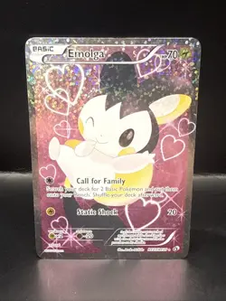 Pokemon TCG Emolga RC23/RC25 Legendary Treasures Radiant Collection Holo Card - Image 3