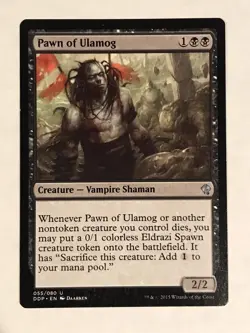 Pawn of Ulamog SP Duel Decks: Zendikar Vs. Eldrazi MTG - Image 1