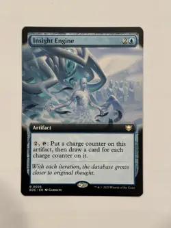Insight Engine (Extended Art) Commander: Edge of Eternities Regular NM - Image 1