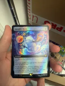 Herald's Horn (Extended Art) Buy-A-Box Promos Foil - Image 1