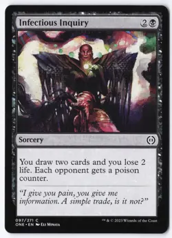 Infectious Inquiry C Phyrexia: All Will Be One 97 NM - Image 1