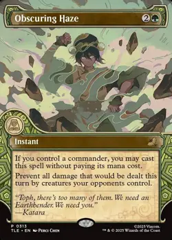1x - Obscuring Haze - Showcase #313 - Avatar: Eternal - NM MTG - Image 1