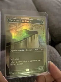 The Walls of Ba Sing Se (Borderless) (Foil NM) MTG Avatar: The Last Airbender - Image 1