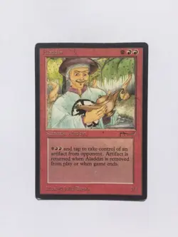 Aladdin | MtG Arabian Nights (AN) | MP Moderate Play - Image 1