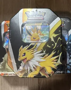 Pokemon Eevee Evolutions Tin Bundle - Flareon V, Vaporeon V, Jolteon V - Sealed 820650809057 - Image 4