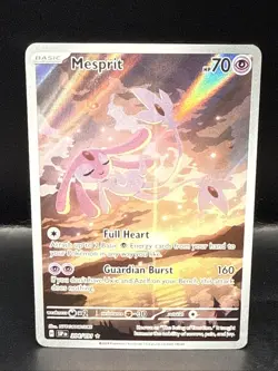 Pokemon TCG - Surging Sparks - Mesprit Illustration Rare - 204/191 NM - Image 2