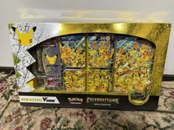 Pokemon TCG Celebrations PIKACHU V-Union Special Collection Box New Sealed - Image 1