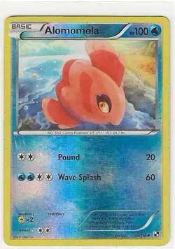 Alomomola 38/114 Reverse Holo Black & White 2011 Pokemon TCG - Image 1