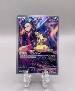 2025 POKEMON SVP EN-SV BLACK STAR PROMO #206 MARNIE'S MORPEKO CLEAN! 👀 - Image 1