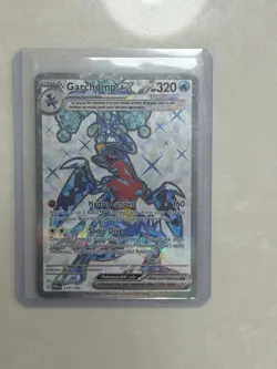 2023 Pokemon GARCHOMP EX #219/182 Paradox Rift PAR EN Ultra Rare Holo English - Image 1