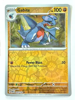 Gabite 095/182 Reverse Holo Uncommon Paradox Rift Pokemon - Pack Fresh Near Mint - Image 3