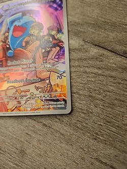 Pokemon TCG Destined Rivals Team Rockets Wobbuffet Black Star Promo Card 203/82 - Image 5