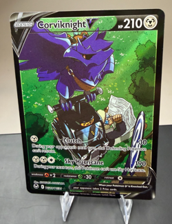 Corviknight V Ultra Rare SWSH12: Silver Tempest Pokemon Gallery TG18/TG30 NM - Image 1