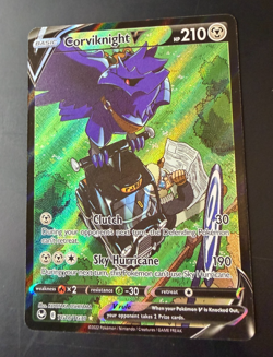 Corviknight V Ultra Rare SWSH12: Silver Tempest Pokemon Gallery TG18/TG30 NM - Image 3