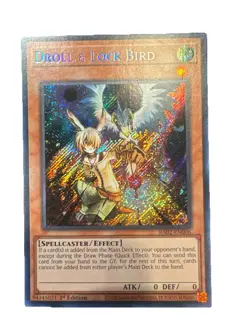 Yu-Gi-Oh - Droll And Lock Bird - RA02-EN006 - Secret Rare - Image 1
