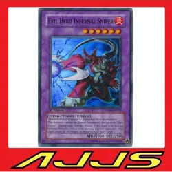 YuGiOh - Evil Hero Infernal Sniper - DP06-EN012 - Super Rare 1st Edition - NM/M - Image 1