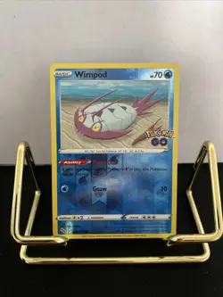 Pokemon Go 2022 Wimpod 25/78 Reverse Holo TCG Card NM Condition - Image 1