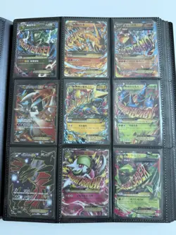 Korean pokemon 72 Cards lot binder collection Full Art Bundle EX SR GX Promo - Image 2