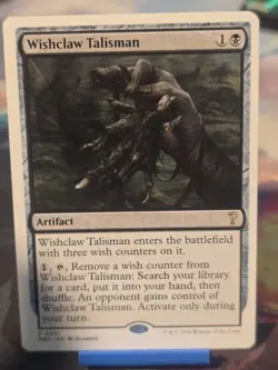 Wishclaw Talisman (White Border) Mystery Booster 2 Regular - Image 1