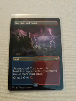 Stormcarved Coast (Borderless) Innistrad: Crimson Vow Regular - Image 1