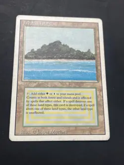 Tropical Island - Moderate play - English - Revised - Vintage - (ti1) - Image 1
