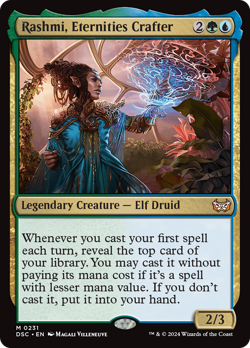 Rashmi, Eternities Crafter 231 Near Mint NM Duskmourn DSC Magic MTG - Image 1