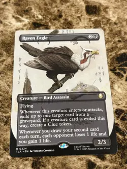 RAVEN EAGLE Magic MTG Avatar The Last Airbender Borderless - Image 1