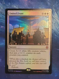 United Front mythic foil promo stamp NM MTG avatar M 0039 - Image 1