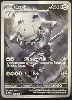 Steelix 150/132 Me01: Mega Evolution Holo - Pokemon TCG - English - In Hand! NM! - Image 1