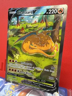 Charizard V SWSH260 Black Star Promo Pokemon Card Holo NM - Image 3