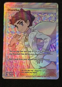 Pokemon TCG Diantha (Full Art) 130/131 Forbidden Light HP - Image 3