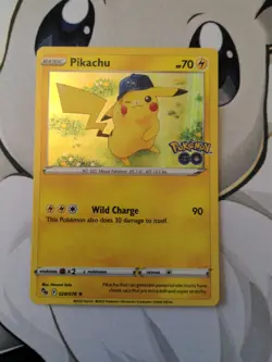 Pokemon Go TCG Pikachu Holo 28/78 NM Near Mint Pokemon Card - Image 1