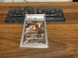 Entei V GG36/GG70 Pokemon Crown Zenith Full Art Holo Graded Card PSA 9 MINT - Image 1
