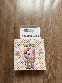 151 Japanese Booster Box SV2a Scarlet Violet Pokemon TCG *US Seller SEALED/NEW - Image 1