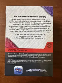 Pokemon: Scarlet & Violet Temporal Forces Booster Bundle (6 Packs) Sealed - Image 2