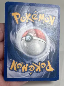 DAMAGED Teddiursa 77/115 Reverse Holo Unseen Forces AUTHENTIC Pokemon Card - Image 3