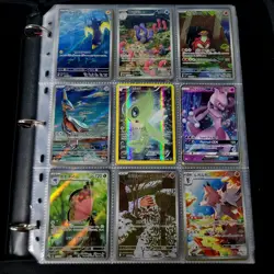 Huge Binder Collection Lot of 180 Pokemon Cards Mixed EX SV Holo Full Art LP/NM - Image 1