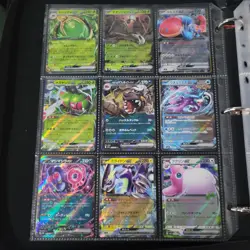 Huge Binder Collection Lot of 180 Pokemon Cards Mixed EX SV Holo Full Art LP/NM - Image 2
