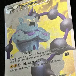 Pokemon THUNDURUS 97/98 (Full Art Ultra Rare) Emerging Powers - LP/Light Play - Image 3