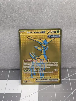 Pokemon | Iron Leaves ex | 176/131 | Sv: Prismatic Evolutions | Holo NM - Image 1