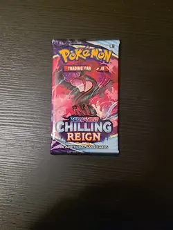 Pokemon TCG: Sword & Shield - Chilling Reign Sleeved Booster Pack (10 Cards) - Image 1