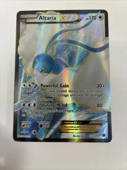 Pokemon TCG Altaria EX Full Art Ultra Rare Holo 123/124 2016 - Image 5