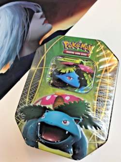 Sealed MINT NEW Pokemon 2016 Venusaur EX Kalos Power Tin Trio booster packs - Image 1